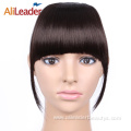 Silky Straight Neat Synthetic Clip In Hair Bangs